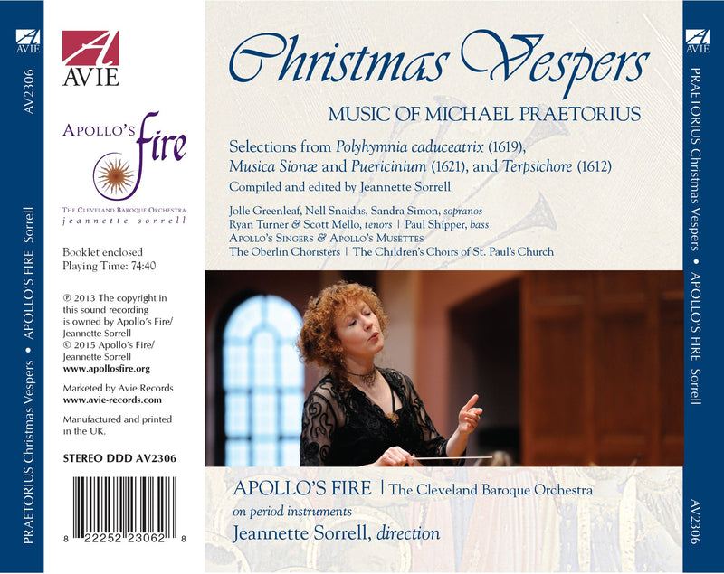 Christmas Vespers: Music Of Michael Praetorius