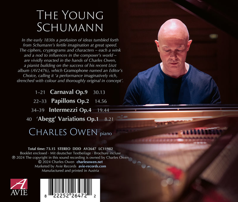 The Young Schumann / Charles Owen