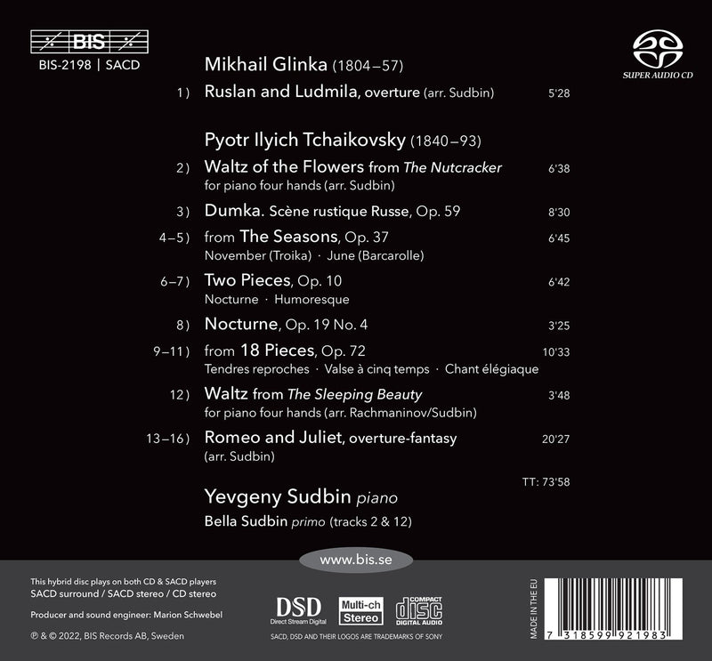 Romeo & Juliet - Tchaikovsky on the Piano / Sudbin