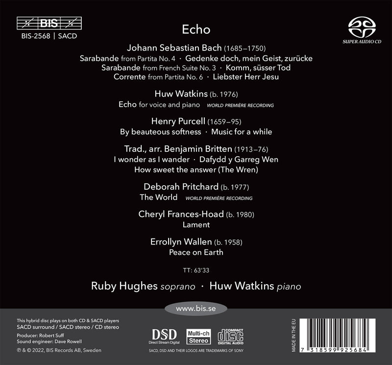 Echo / Ruby Hughes, Huw Watkins