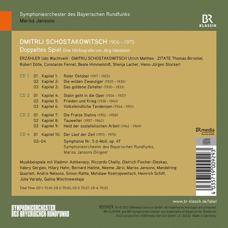 Shostakovich: Doppeltes Spiel / Jansons, Bavarian Radio Symphony Orchestra