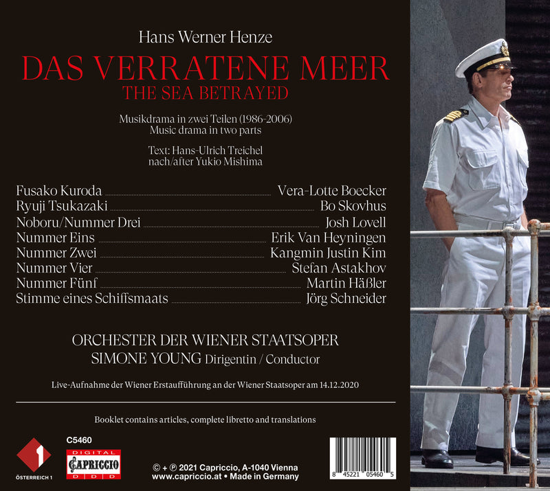 Henze: Das verratene Meer / Young, Vienna State Opera Orchestra
