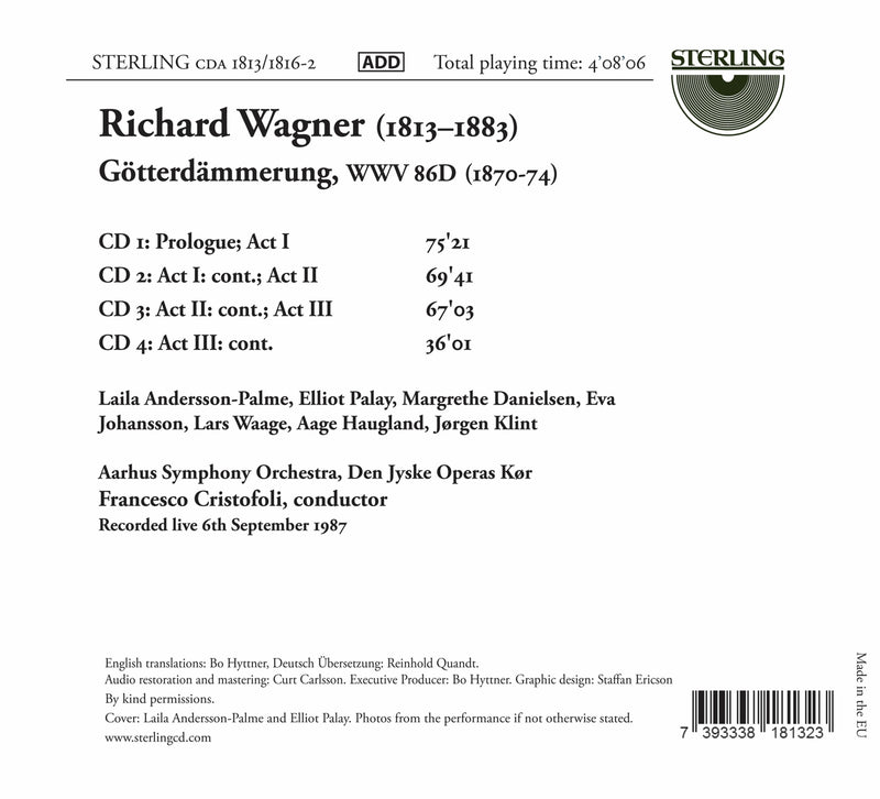 Wagner: Gotterdammerung / Cristofoli, Aarhus Symphony Orchestra