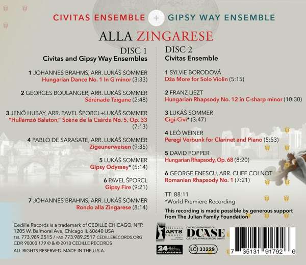 Alla Zingarese / Civitas Ensemble