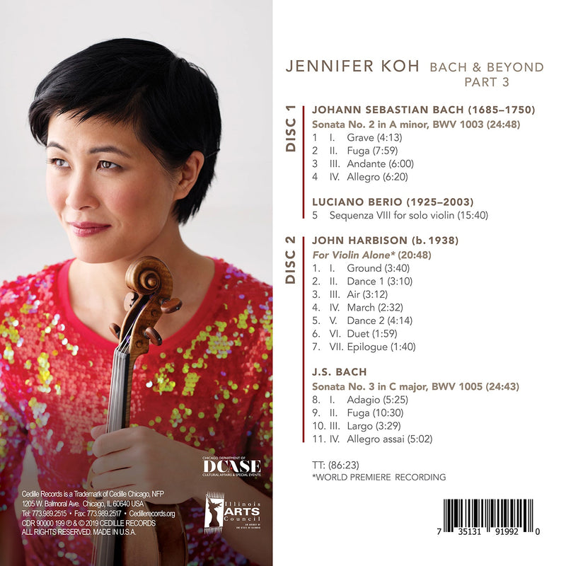 Bach & Beyond, Part 3 / Jennifer Koh
