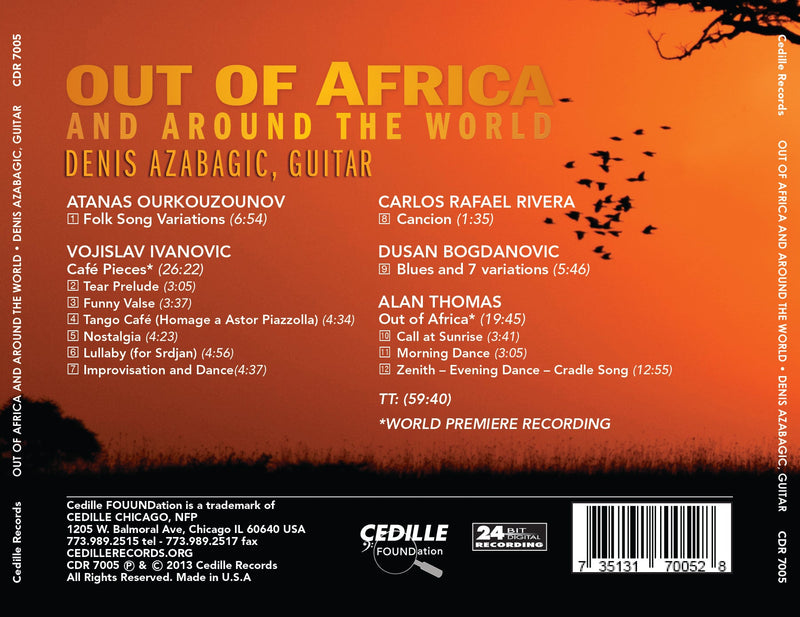 Out of Africa and Around the World / Denis Azabagic