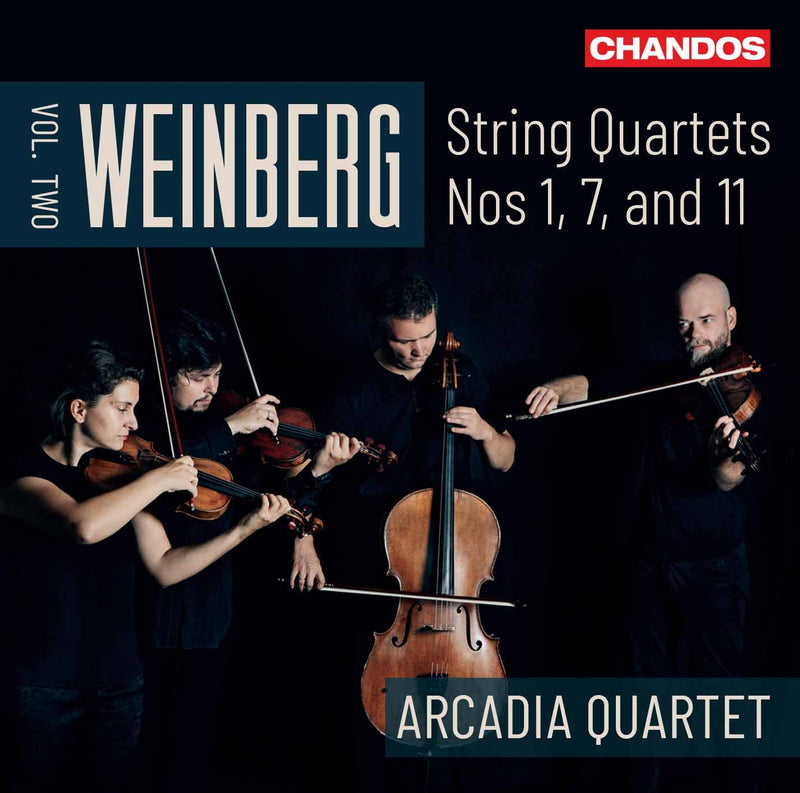 Weinberg: String Quartets, Vol. 2 / Arcadia Quartet