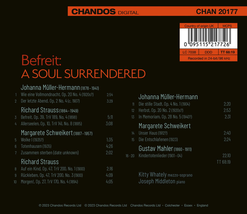 Befreit – A Soul Surrendered / Whately, Middleton