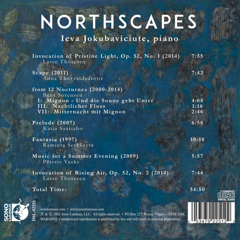 Northscapes - Music of Vasks, Saariaho & More / Leva Jokubaviciute