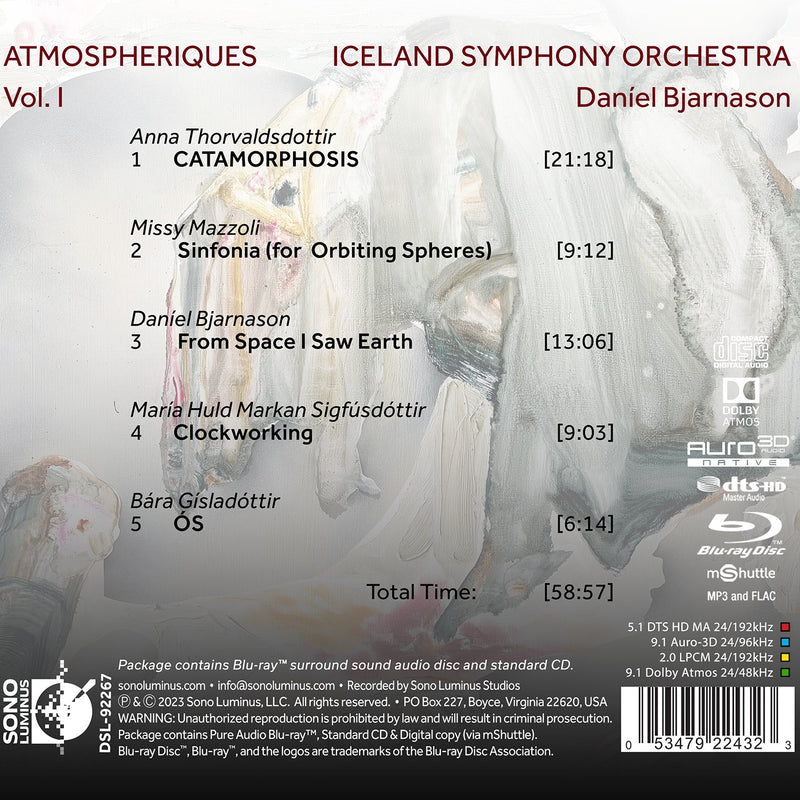 Atmosphériques, Vol. 1 / Bjarnason, Iceland Symphony