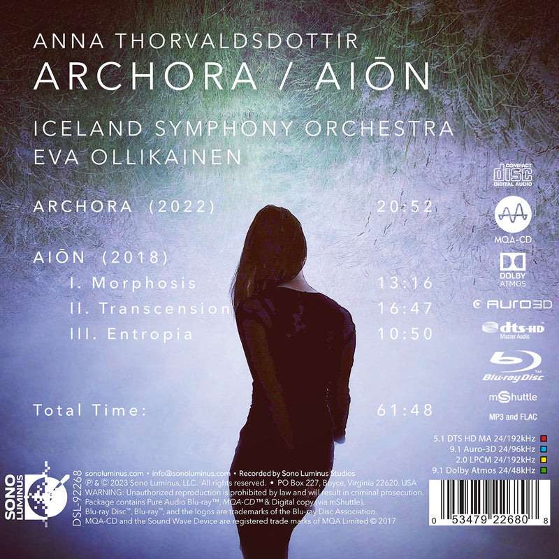 Thorvaldsdottir: ARCHORA | AIŌN / Ollikainen, Iceland Symphony