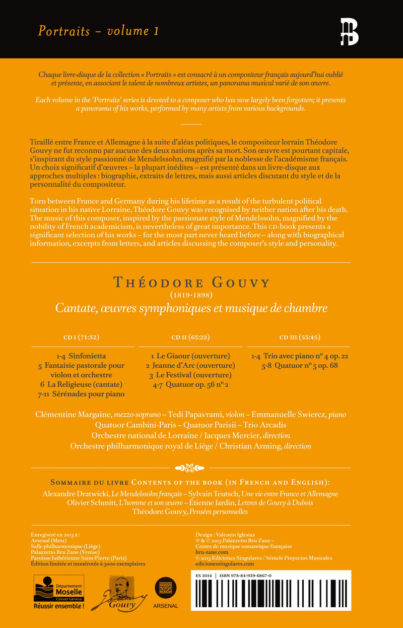 Gouvy: Cantate, Oeuvres Symphoniques et Musique de Chambre