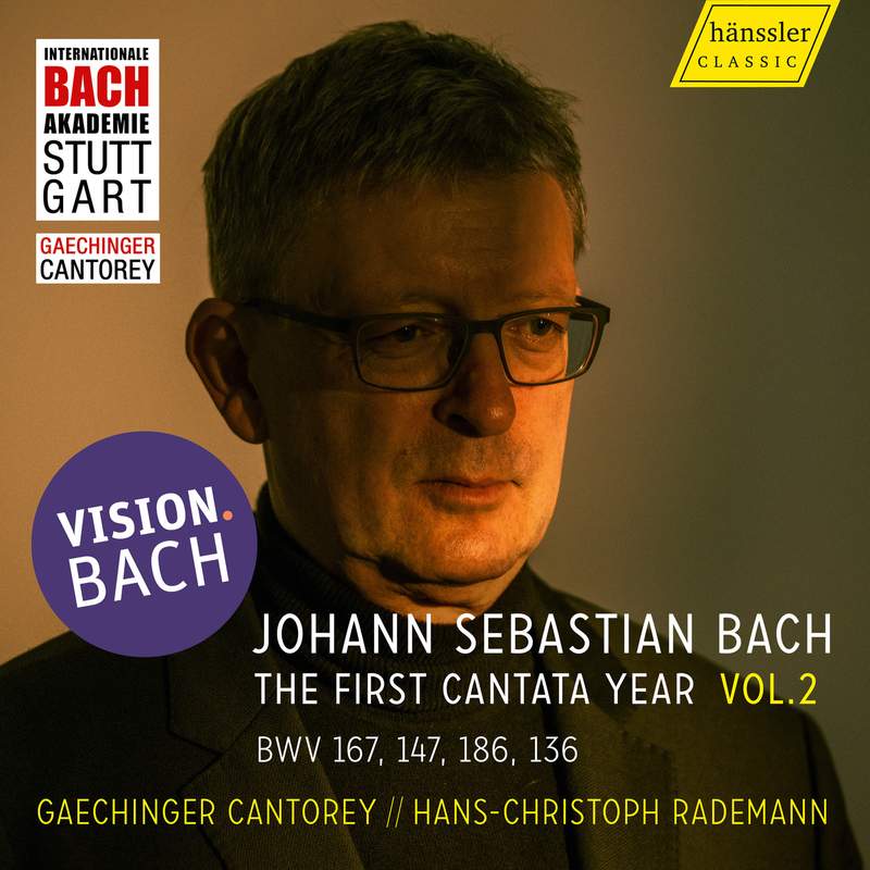Vision.Bach, Vol. 2 / Rademann, Gaechinger Cantorey