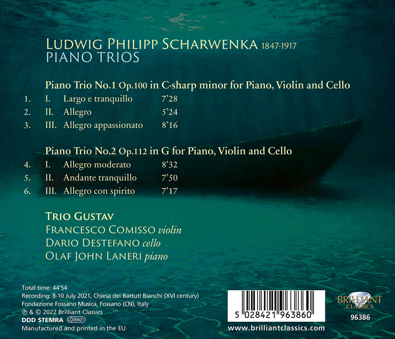 Scharwenka: Piano Trios / Gustav Trio