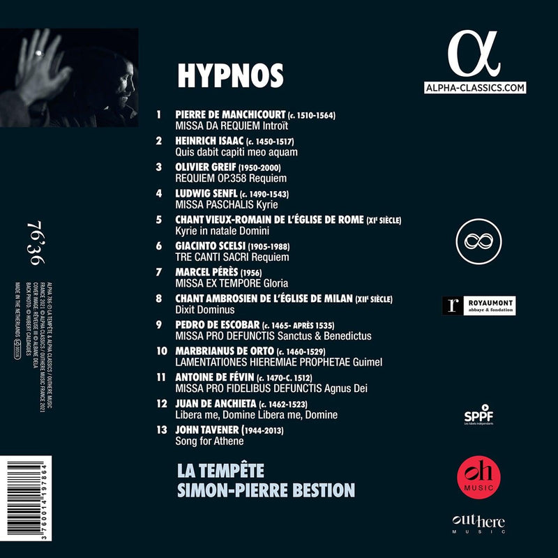 Isaac, Scelsi, Tavener: Hypnos / Bestion, La Tempête