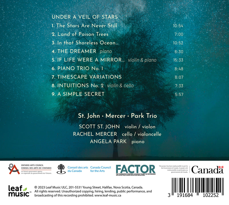 Lau: Under a Veil of Stars / St. John-Mercer-Park Trio