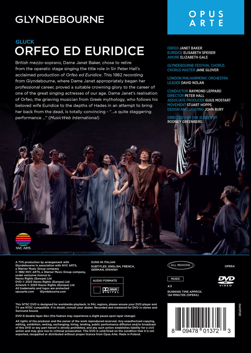 Gluck: Orfeo ed Euridice / Baker, Leppard, LPO