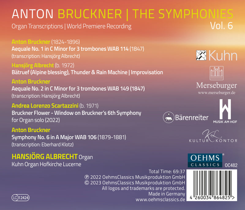 The Bruckner Symphonies, Vol. 6 / Albrecht