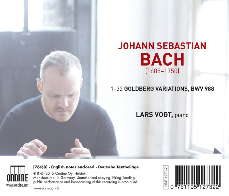 Bach: Goldberg Variations / Lars Vogt