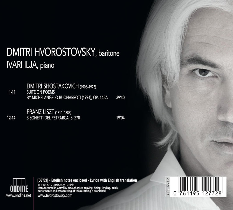Shostakovich & Liszt / Dmitri Hvorostovsky