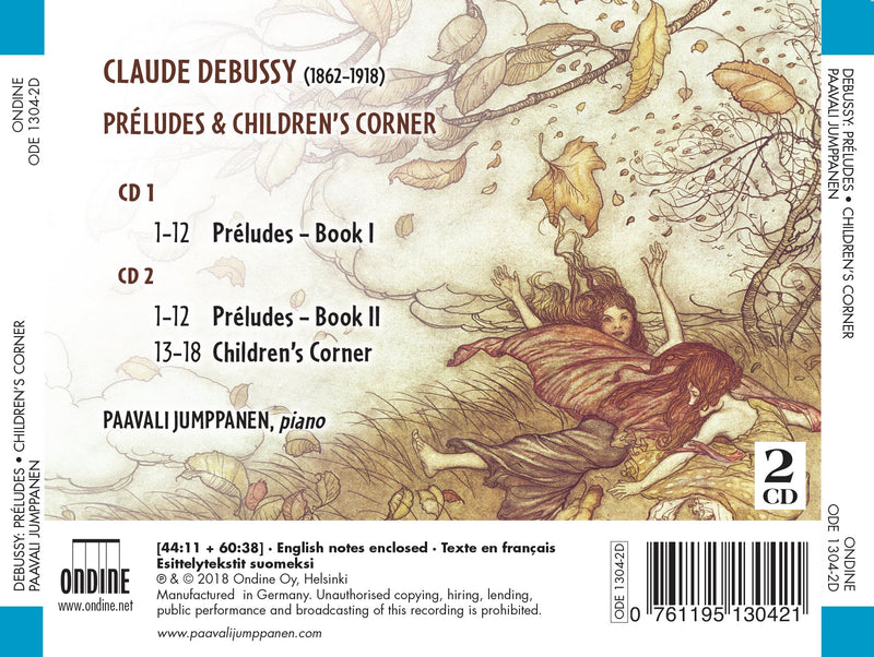 Debussy: Preludes & Children's Corner / Jumppanen