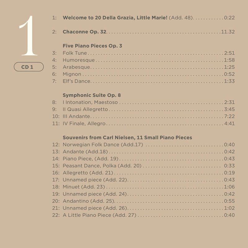 Carl Nielsen: The Ultimate Solo Piano Collection