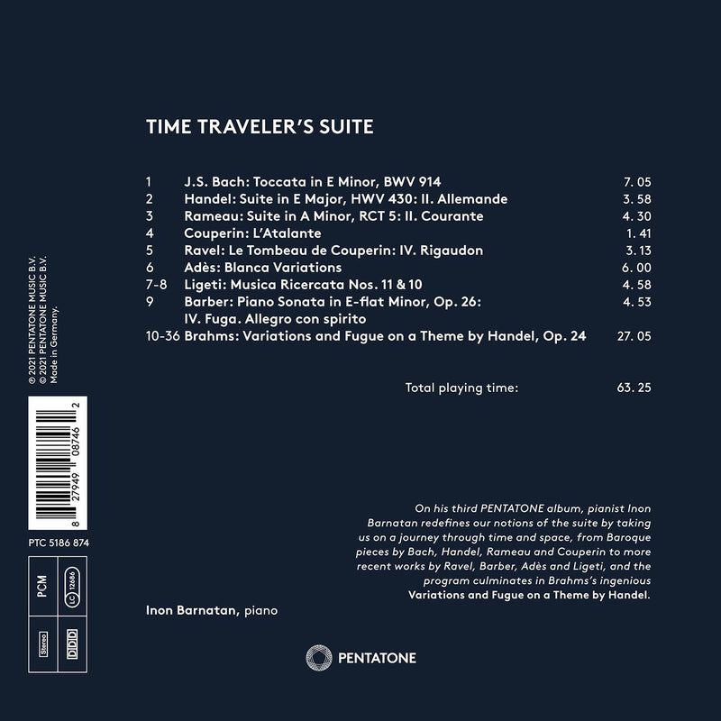 Time Traveler's Suite / Inon Barnatan