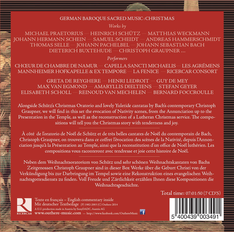 Deutsche Geistliche Barockmusik: Weihnachten (German Baroque Sacred Music: Christmas)