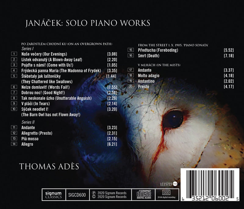 Janáček: Solo Piano / Adès