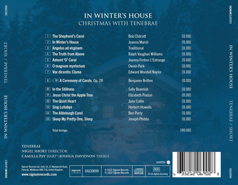 In Winter's House: Christmas with Tenebrae