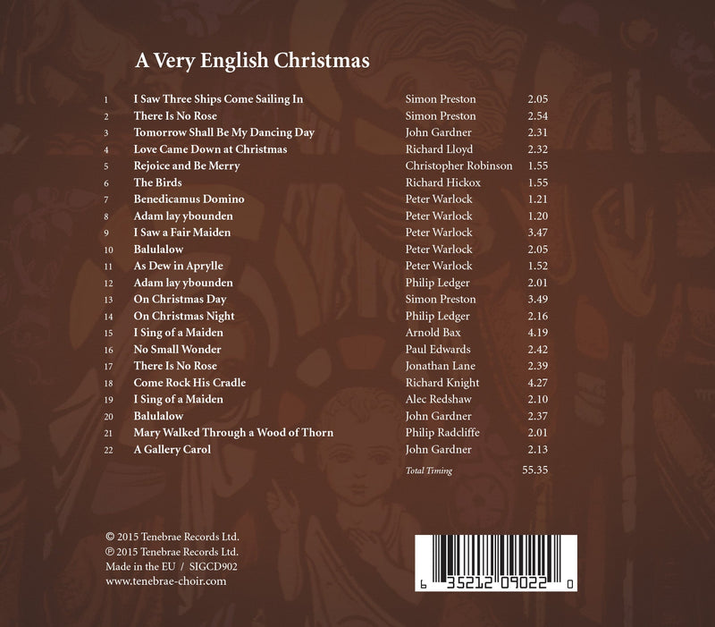 A Very English Christmas / Tenebrae