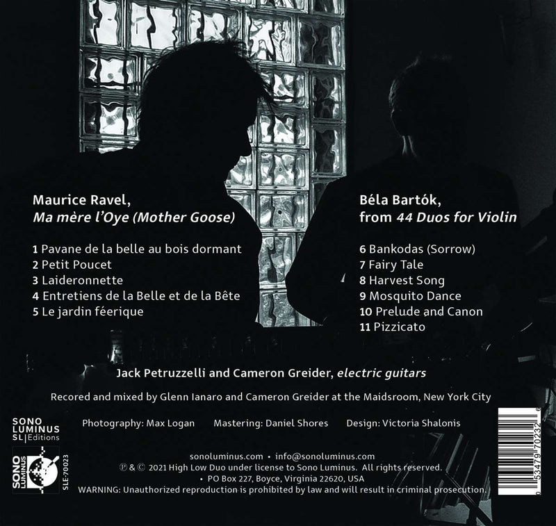 Bartok & Ravel / High Low Duo