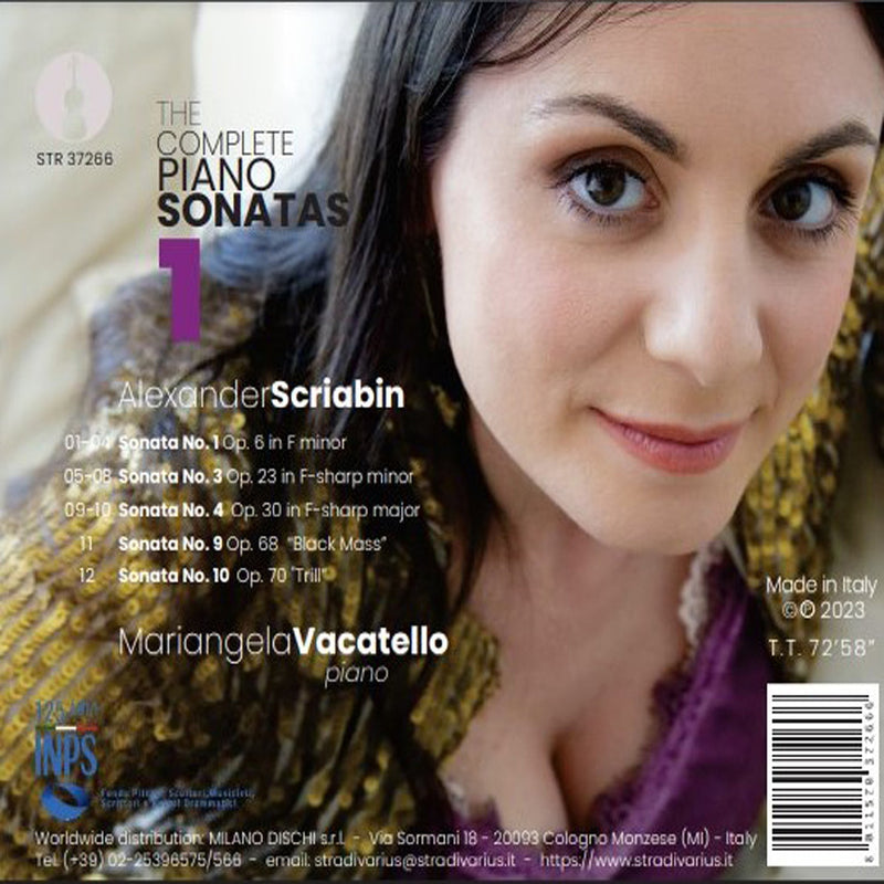Scriabin: Complete Piano Sonatas, Vol. 1 / Vacatello