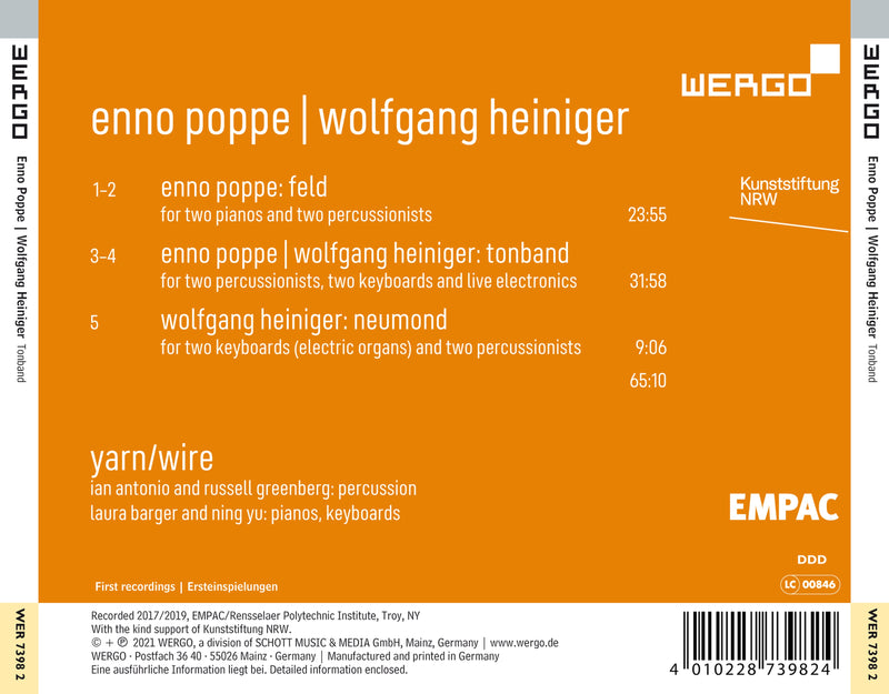 Poppe, Heiniger: Tonband / Yarn/Wire