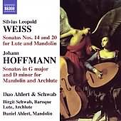 Weiss, Hoffman: Sonatas / Schwab, Ahlert