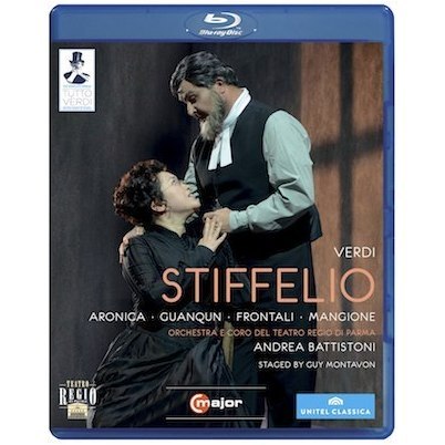 Verdi: Stiffelio / Aronica, Guanqun, Frontali, Mangione, Battistoni [blu-ray]