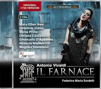 Vivaldi:  Il Farnace / Sardelli, Prina, Galou, Nesi, Castellano