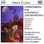 Impressions For Saxophone And Orchestra / Kerkezos, Et Al