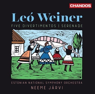 Weiner: Serenade in F & 5 Divertimentos / Jarvi, Estonian National Symphony