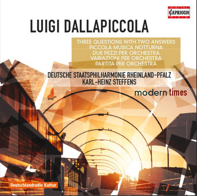 Luigi Dallapiccola: Three Questions With Two Answers; Piccola Musica Notturna; Due Pezzi; Variazioni; Partita