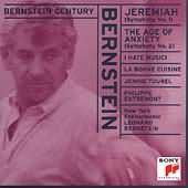 Bernstein Century - Jeremiah, The Age Of Anxiety, Etc