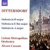 Dittersdorf: Sinfonias / Cassuto, Et Al