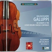 Galuppi: Sei Sonate A Tre A Due Violini E Basso Continuo