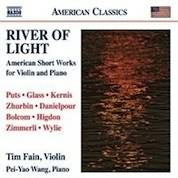 River Of Light - American Short Works For Violin & Piano / Fain, Wang