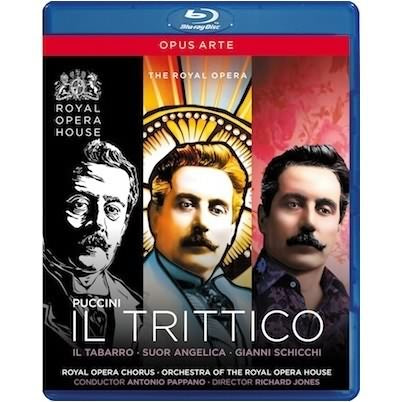 Puccini: Il Trittico / Pappano, Gallo, Demuro, Westbroek, Larsson [blu-ray]