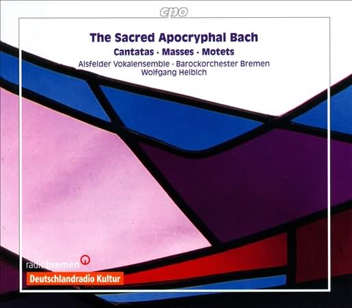 The Sacred Apocryphal Bach / Helbich, Alsfelder Vokalensemble [8-CD Set]
