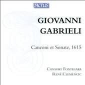 Giovanni Gabrieli: Canzoni et Sonate, 1615 / Clemencic, Consort Fontegara