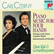 Czerny: Piano Music For Four Hands / Tal, Groethuysen