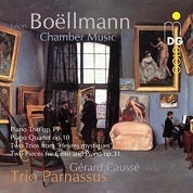 Boellmann: Piano Trio Op. 19; Piano Quartet, Op. 10 / Causse, Trio Parnassus