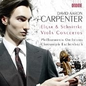Elgar, Schnittke: Viola Concertos / David Aaron Carpenter